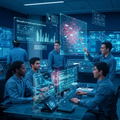 What Precisely Sets Microsoft's Model Apart from the Swarm?